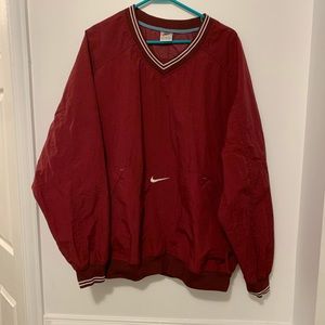 vintage nike center swoosh windbreaker